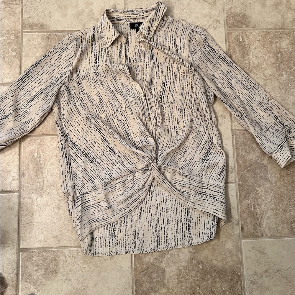 BCX button down blouse s